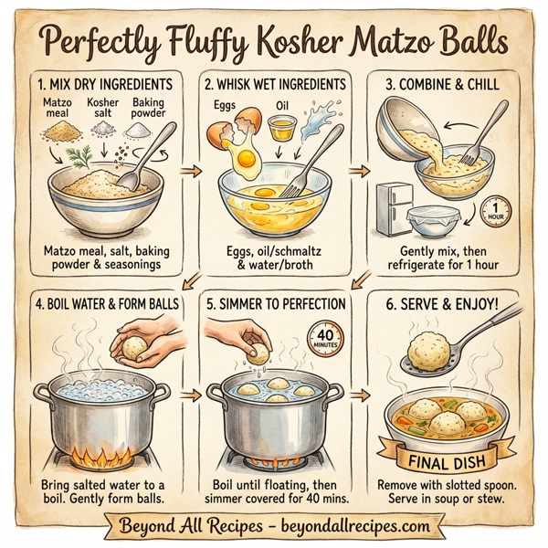 Perfectly Fluffy Kosher Matzo Balls instructions