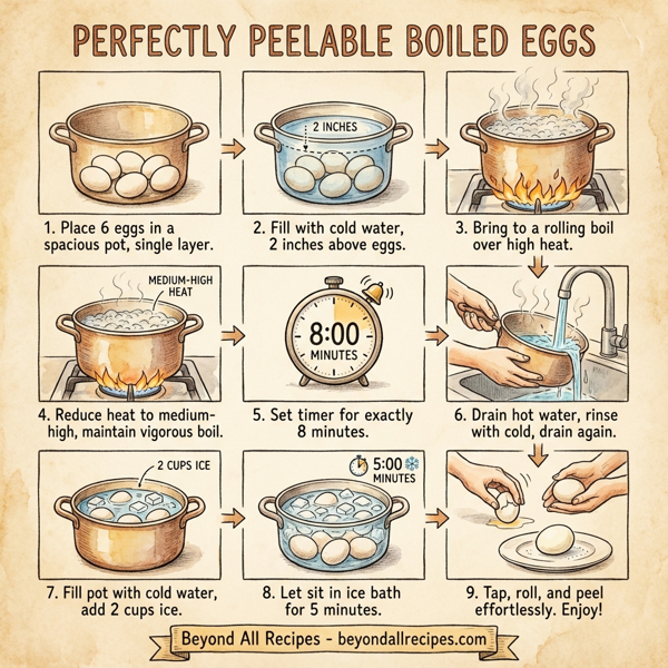 Perfectly Peelable Boiled Eggs instructions