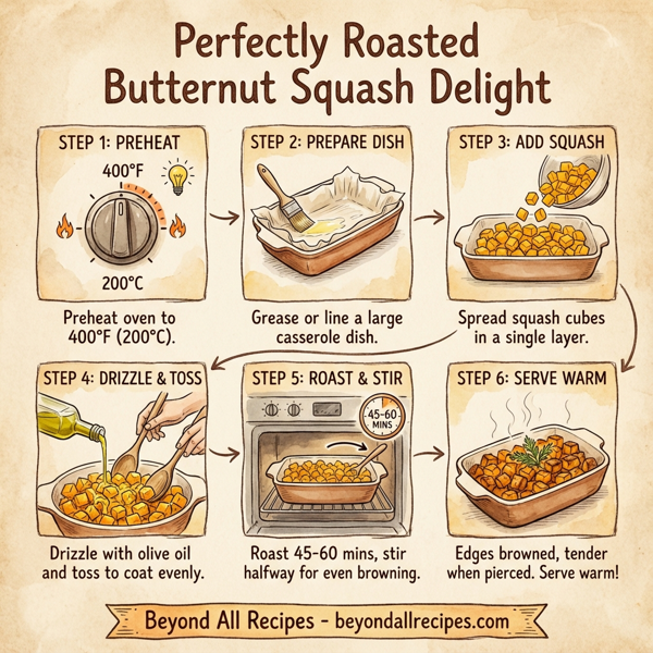 Perfectly Roasted Butternut Squash Delight instructions