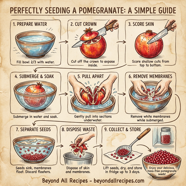 Perfectly Seeding a Pomegranate: A Simple Guide instructions