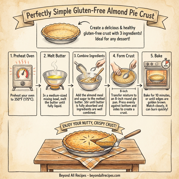 Perfectly Simple Gluten-Free Almond Pie Crust instructions