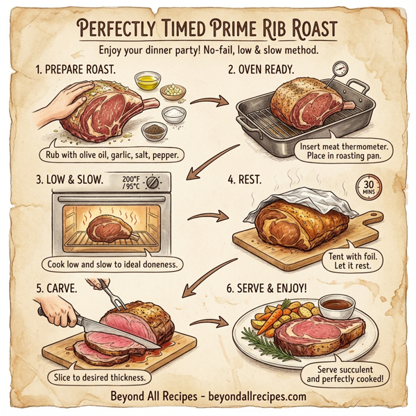 Perfectly Timed Prime Rib Roast instructions
