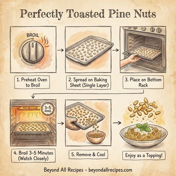 Perfectly Toasted Pine Nuts instructions