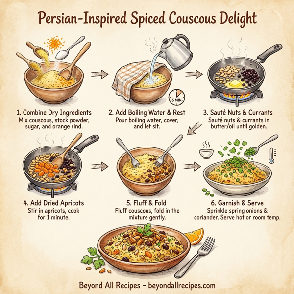 Persian-Inspired Spiced Couscous Delight instructions