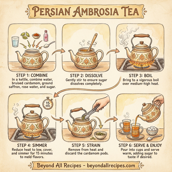 Persian Ambrosia Tea instructions