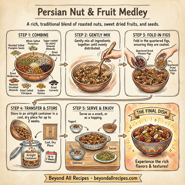 Persian Nut & Fruit Medley instructions