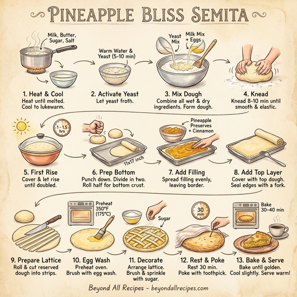 Pineapple Bliss Semita instructions