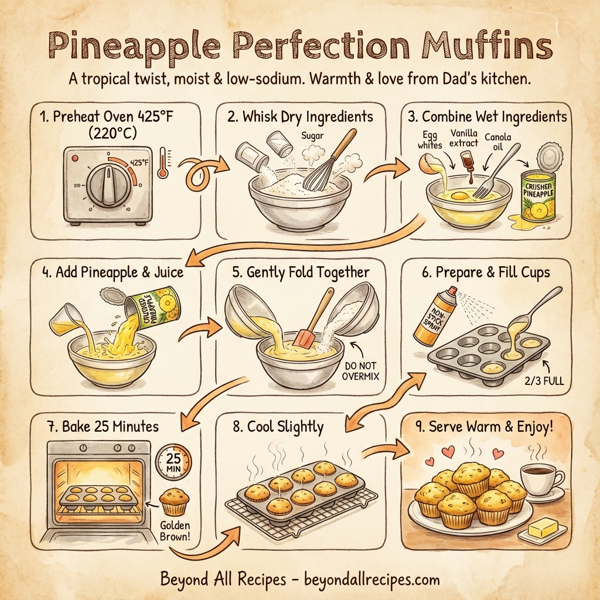 Pineapple Perfection Muffins instructions