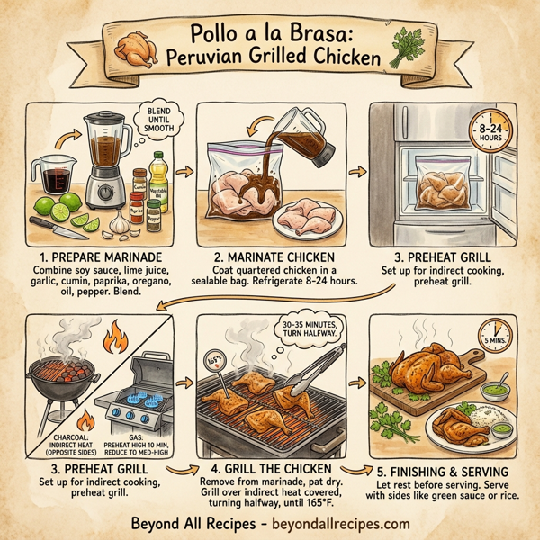 Pollo a la Brasa: Peruvian Grilled Chicken instructions