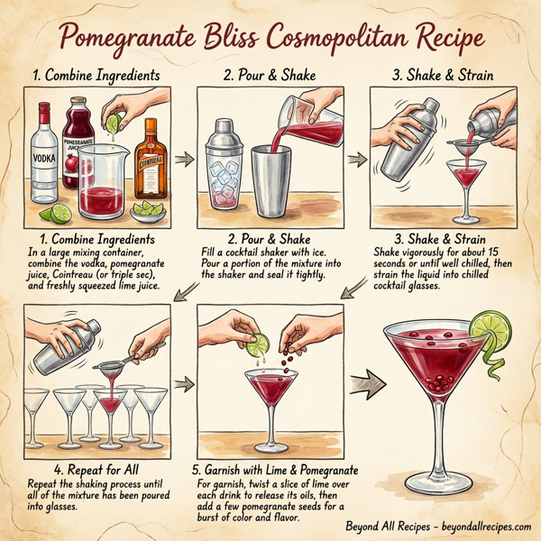 Pomegranate Bliss Cosmopolitan instructions