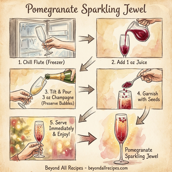 Pomegranate Sparkling Jewel instructions