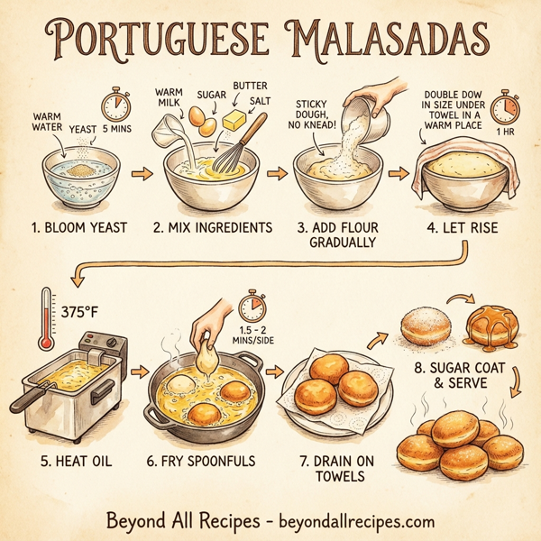 Portuguese Malasadas instructions