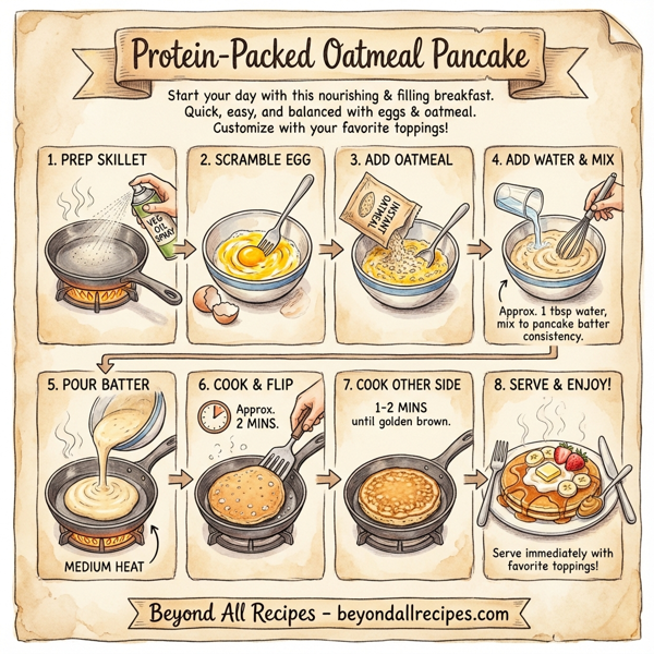 Protein-Packed Oatmeal Pancake instructions