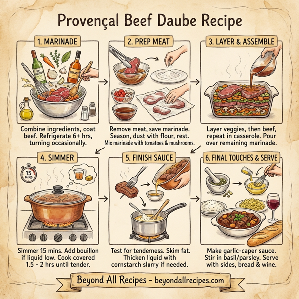 Provençal Beef Daube instructions