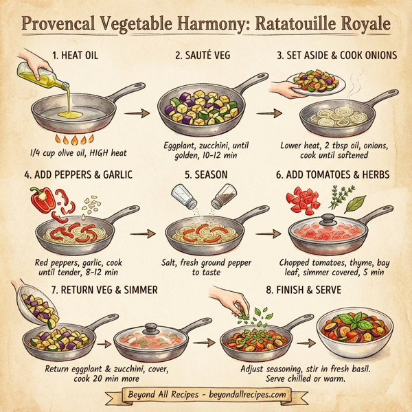 Provencal Vegetable Harmony: Ratatouille Royale instructions
