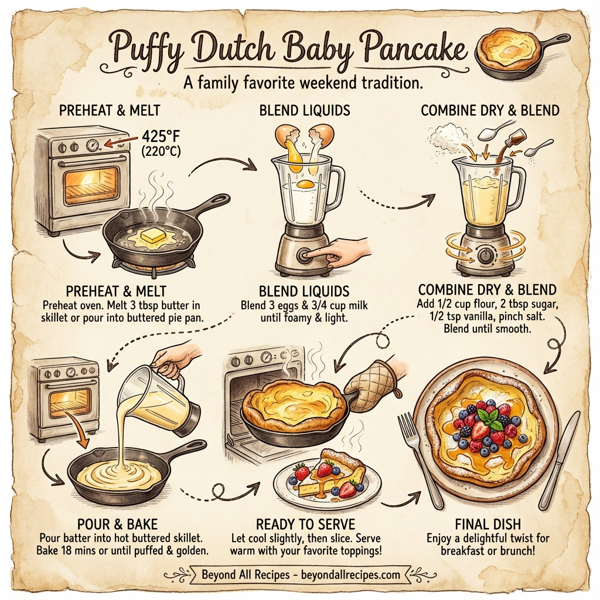 Puffy Dutch Baby Pancake instructions