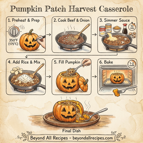 Pumpkin Patch Harvest Casserole instructions