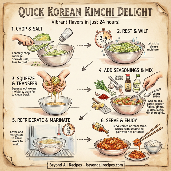 Quick Korean Kimchi Delight instructions