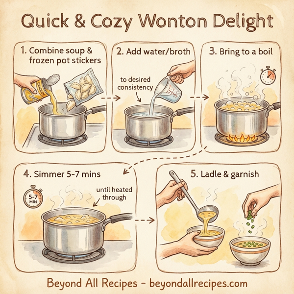 Quick & Cozy Wonton Delight instructions