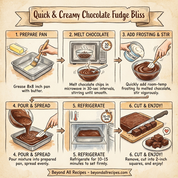Quick & Creamy Chocolate Fudge Bliss instructions
