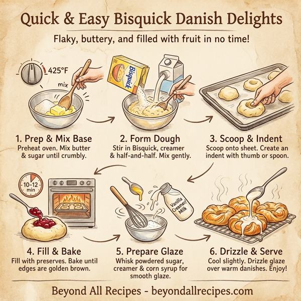 Quick & Easy Bisquick Danish Delights instructions