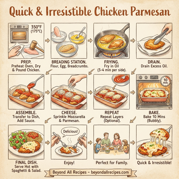 Quick & Irresistible Chicken Parmesan instructions