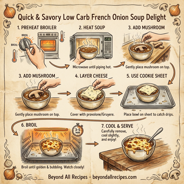 Quick & Savory Low Carb French Onion Soup Delight instructions