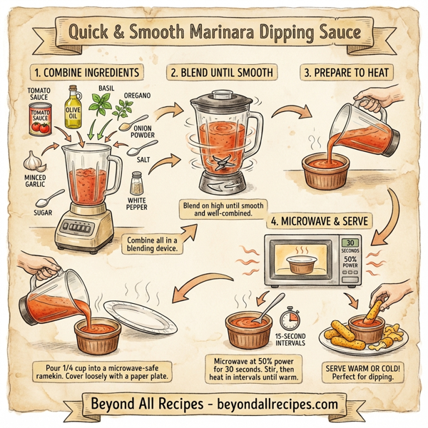 Quick & Smooth Marinara Dipping Sauce instructions