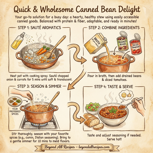 Quick & Wholesome Canned Bean Delight instructions