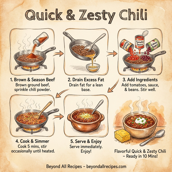 Quick & Zesty Chili instructions