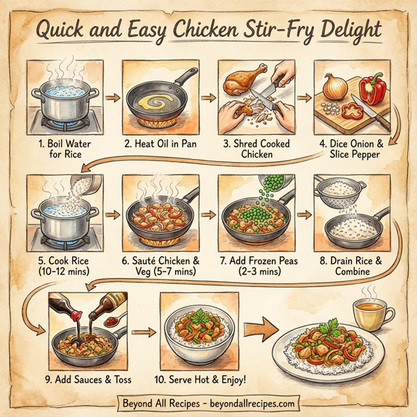 Quick and Easy Chicken Stir-Fry Delight instructions