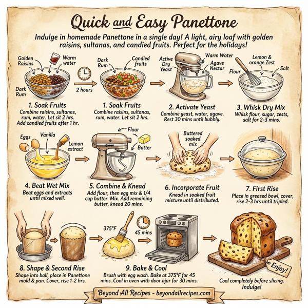 Quick and Easy Panettone instructions