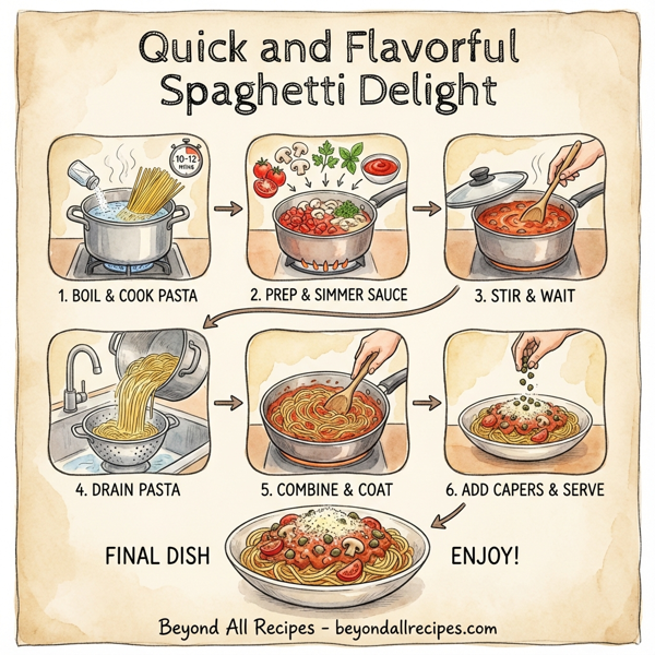 Quick and Flavorful Spaghetti Delight instructions