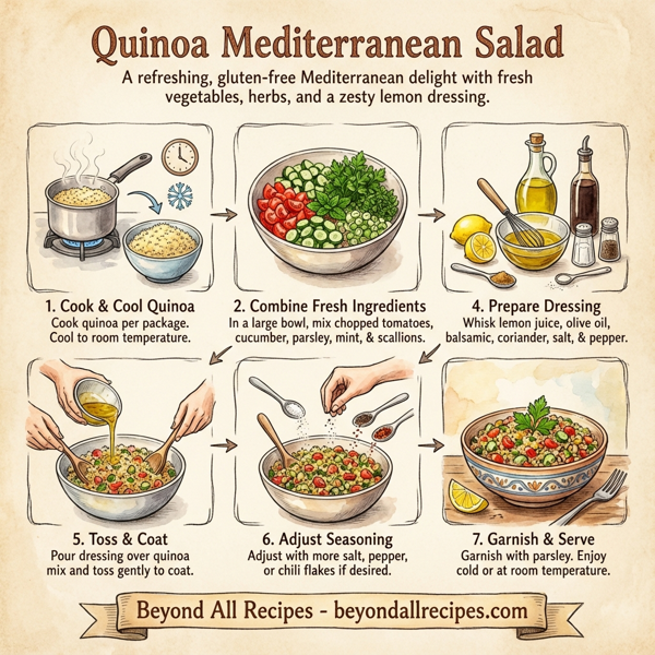 Quinoa Mediterranean Salad instructions