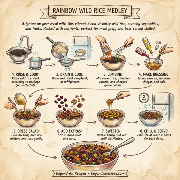 Rainbow Wild Rice Medley instructions