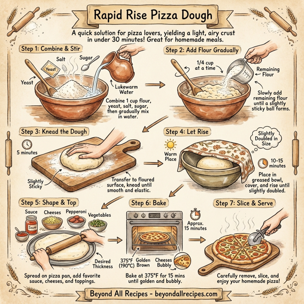 Rapid Rise Pizza Dough instructions