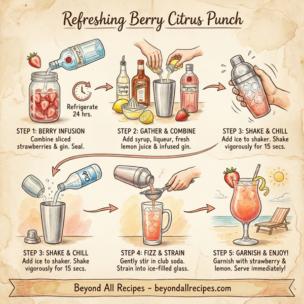 Refreshing Berry Citrus Punch instructions