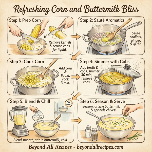 Refreshing Corn and Buttermilk Bliss instructions