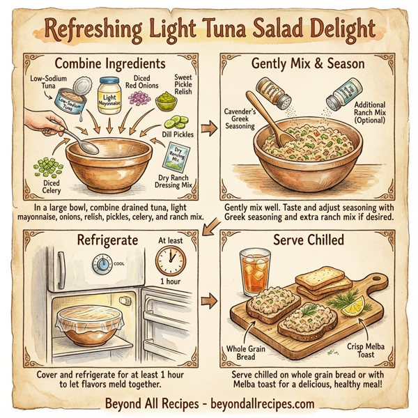 Refreshing Light Tuna Salad Delight instructions
