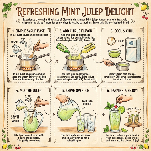 Refreshing Mint Julep Delight instructions