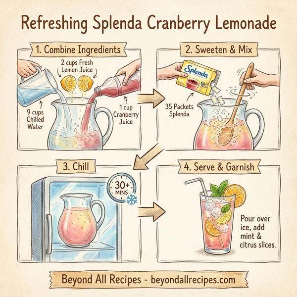 Refreshing Splenda Cranberry Lemonade instructions