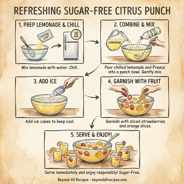 Refreshing Sugar-Free Citrus Punch instructions