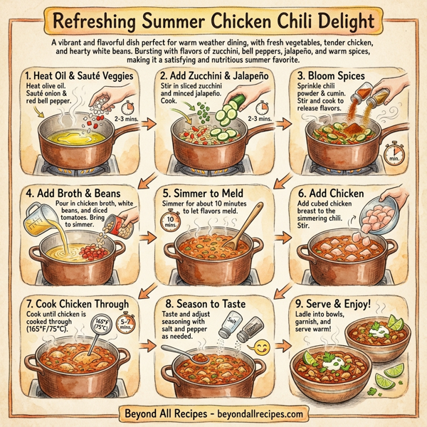 Refreshing Summer Chicken Chili Delight instructions