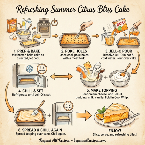 Refreshing Summer Citrus Bliss Cake instructions