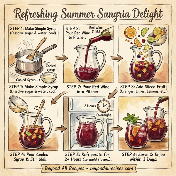 Refreshing Summer Sangria Delight instructions