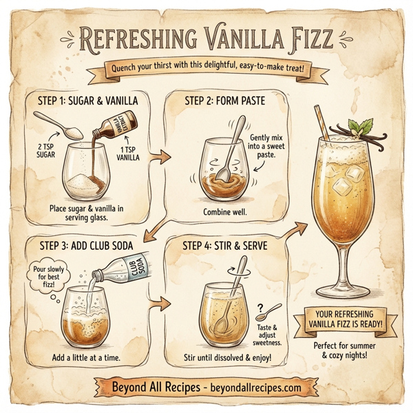 Refreshing Vanilla Fizz instructions