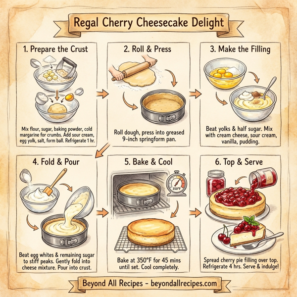 Regal Cherry Cheesecake Delight instructions