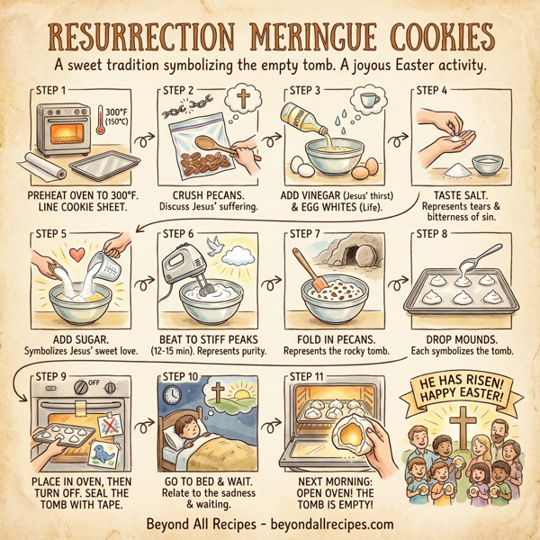 Resurrection Meringue Cookies instructions