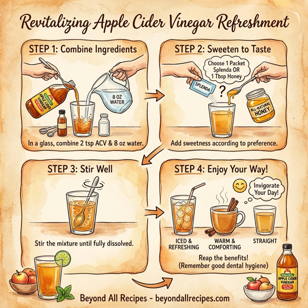 Revitalizing Apple Cider Vinegar Refreshment instructions