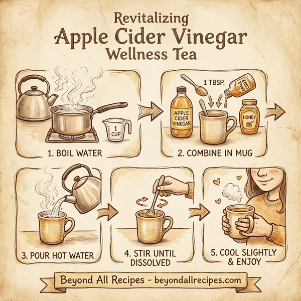 Revitalizing Apple Cider Vinegar Wellness Tea instructions